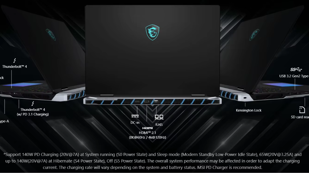 MSI Titan 18 HX AI