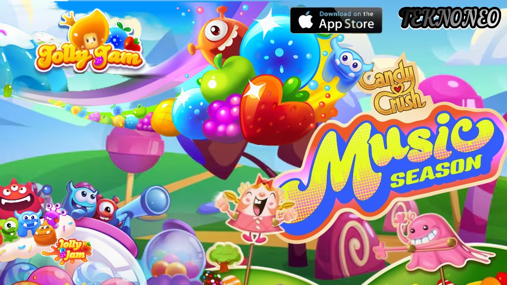 Candy Crush Saga’ya Güçlü Bir Rakip Geliyor! Jolly Jam Daha Stratejik