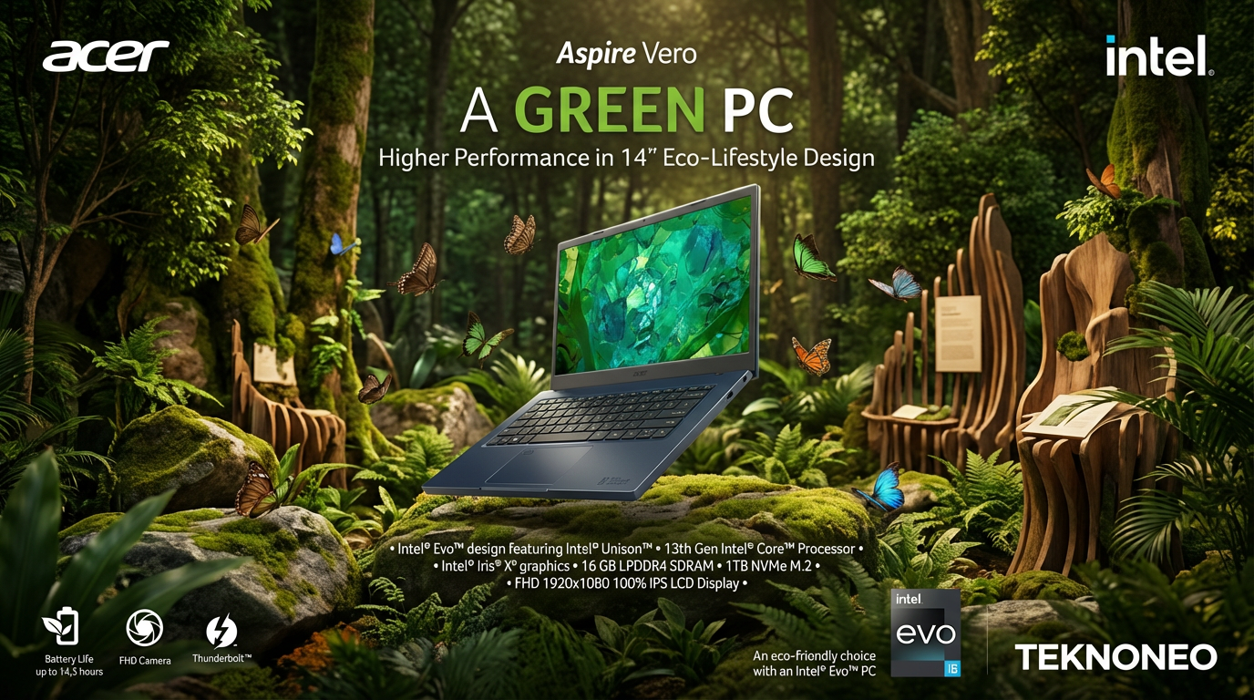 Acer TravelMate Vero: Laptop Bisnis Ramah Lingkungan di 2026!!